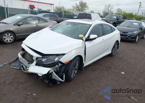 2019 Honda Civic Ex из США, поврежденный, VIN 19XFC1F32KE020124